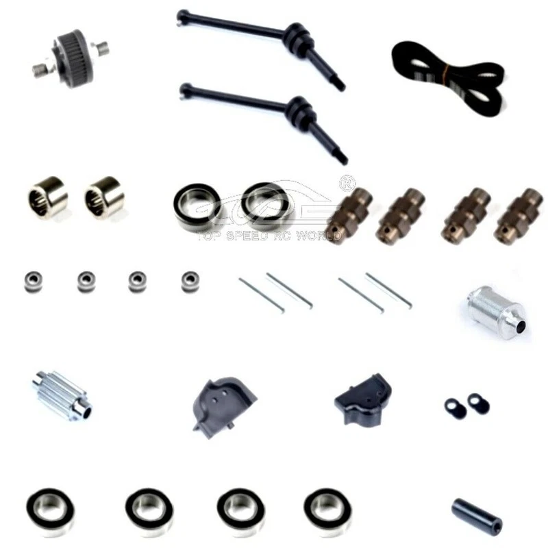 2WD auf 4WD Umbausatz für 1/5 RV BM5 FG RC BIG  Truck Parts - Bild 1 von 2