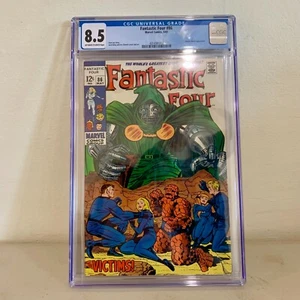 Fantastic Four #86 Dr. Doom CGC 8.5 WP 1961 series Marvel - Picture 1 of 4
