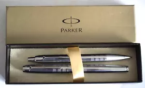 Parker Fountain Pen and Biro Set. Original Parker Box - Picture 1 of 3