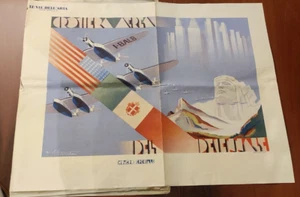 DECENNIAL AIR CRUISE LE VIE DELL AIR UNIQUE NUMBER BALBO AVIATION 1933 - Picture 1 of 2