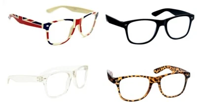 FADS & FASHIONS Myopia Glasses S/Sighted Classic Oversized (NOT READING GLASSES) NG49