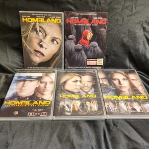 Homeland The TV Series Seasons 1-5 DVD 1 2 3 4 5 20 Discs Total - Picture 1 of 4
