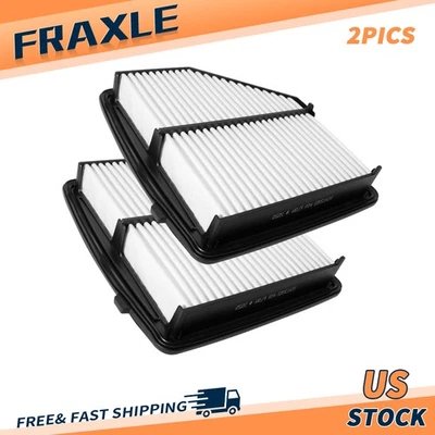2X Engine Air Filters Kit for 2016 2017 2018-2022 Honda HR-V L4 1.8L Rigid Panel - Image 1 of 4