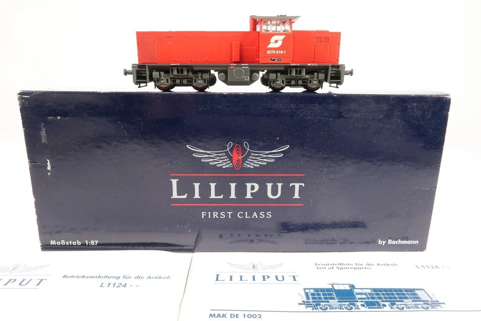 Liliput L112425 H0 Diesellok Reihe 2070 019-1 der ÖBB mit DSS in OVP - Bild 1 von 4