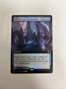 Sea Gate Restoration Extended Art Foil MTG - Picture 1 of 10