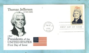 Scott 2216C ARTMASTER FDC,  Presidential Series,  "Thomas Jefferson".... - Picture 1 of 3