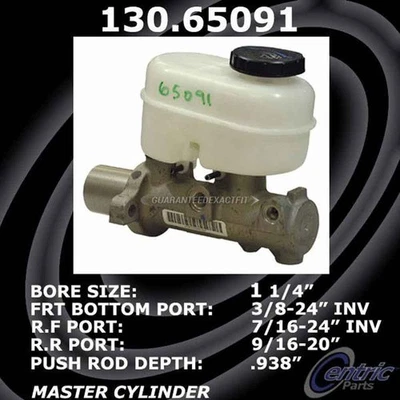 Cilindro maestro de freno centrado GAP para Ford E-150 Club Wagon 2004 2005 Foto 1 de 3