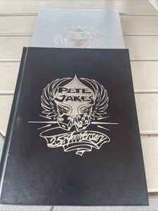 #6 of 250 Autographed Pete & Jakes 25th Anniversary Hardcover Hot Rod Book Cover - Picture 1 of 15