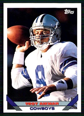 1993 Topps - Troy Aikman #530 - Image 1 of 2