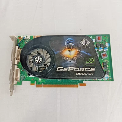 BFG Tech GeForce 9800 GT 512MB Graphics Card - BFGR98512GTGE - UNTESTED - Image 1 of 4
