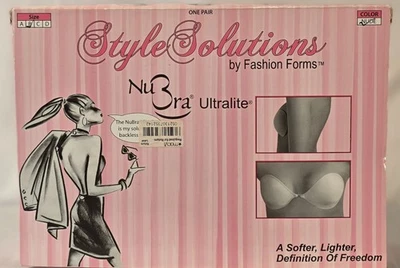 Style Solutions by Fashion Forms NuBra Ultralite-Size B-Nude-Go Strapless! - Image 1 of 4