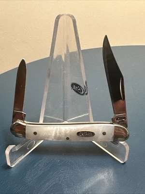 Cuchillo Case XX EE. UU. Madreperla 82109X SS Bebé Cabeza de Cobre EXCELENTE De Colección Foto 1 de 4