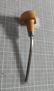 Burin Lozenge  Engraving Graver Tool LC #60-D round wood handle - Picture 1 of 5