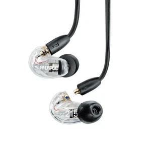 Shure SE215 In-Ear Professional Sound Isolating Headphones Wired Clear Earbuds - Picture 1 of 6