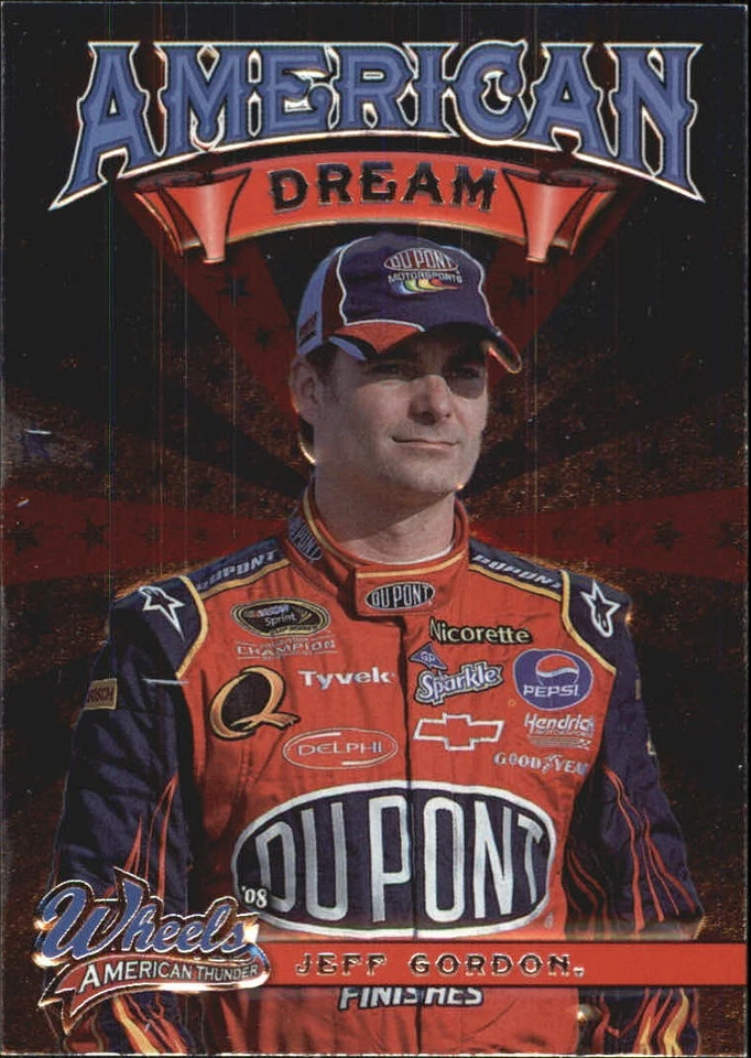 2008 Wheels American Thunder American Dreams #AD5 Jeff Gordon - RAC - Image 1 of 2