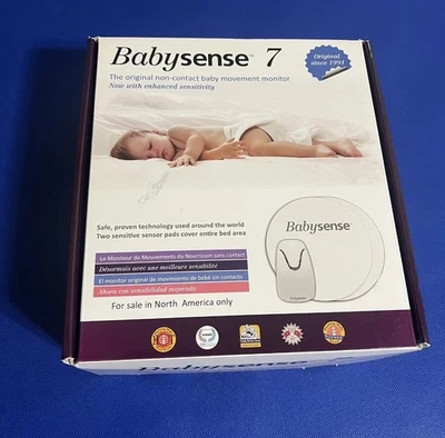 Monitor de bebé BabySense 7 movimientos - blanco (BSN-BS7) Foto 1 de 4