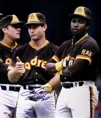 Steve Garvey Signed Padres 1984 World Series 16x20 Photo PSA/DNA COA Autograph - Image 1 of 4