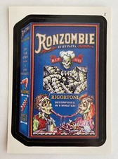 2007 Topps Wacky Packages Series 6 #2 Ronzombie Stiff Pasta