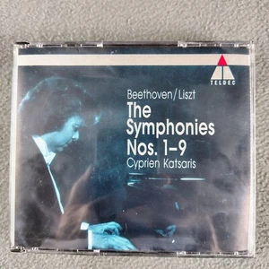 Beethoven Liszt Symphonies Nos. 1-9 Cyprien Katsaris Classical Music CD - Imagen 1 de 3