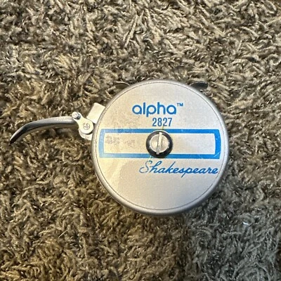Carrete de pesca con mosca Shakespeare Alpha 2827 automático de colección RARO Foto 1 de 3