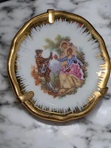 Mini Assiette Décorative - Céramique De Limoges, France - Picture 1 of 5