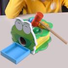 Frog Wooden Pounding And Hammer Toy For Children Baby 1 2 3 4 Year Old Kids
