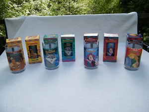SET OF 4 POCAHONTAS BURGER KING WALT DISNEY 1994 COLLECTOR SERIES GLASSES Plus 3 - Picture 1 of 8