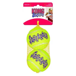 KONG AirDog Squeaker Large Tennis Balls ( Pack of 2 ) Durable High Quality Ball - Picture 1 of 1
