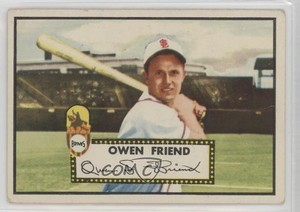 1952 Topps Owen Friend (White Back) #160.1