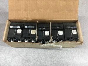 NEW BOX OF 5 CROUSE-HINDS 2 POLE 90AMP CIRCUIT BREAKERS MP290 - Picture 1 of 4