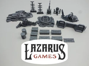 Warhammer 40K: Sector Imperialis Urban Conquest Basilicanum Ruins (unpainted) - Picture 1 of 13