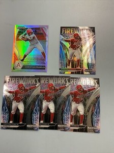 2021 Panini Prizm Draft Pick Cubs Prospect Christian Franklin Prizm Insert Cards