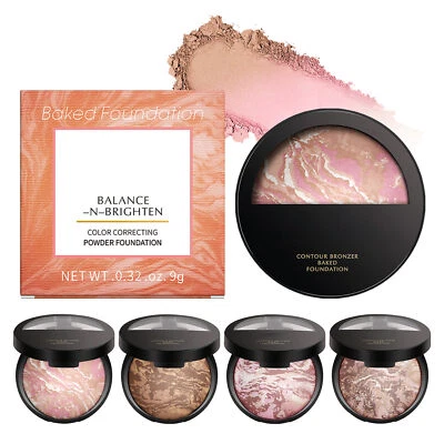 Oil Control Lighting Glow Baked Foundation Langanhaltendes und wasserfestes Pude - Bild 1 von 4