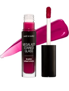 4x wet n wild MEGALAST Stained Glass Lip Gloss, 448 Love Blinding Glare .08oz - Picture 1 of 3