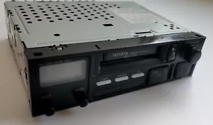 Fujitsu Ten Limited TOYOTA Vintage Cassette Player - Picture 1 of 4
