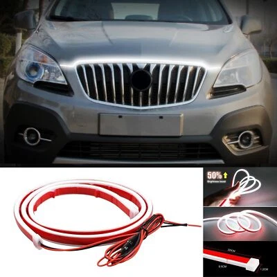 Hood LED Daytime Running Light Strip Flexible Lamp 1pcs For Buick Encore - Image 1 of 4