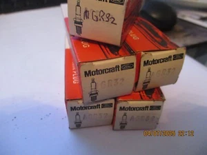 5X MOTORCRAFT AGR32 SPARK PLUGS - Picture 1 of 2