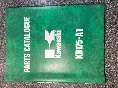 OEM Kawasaki KD175-A1 KD 175 peças manual catálogo oficina livro vintage - Imagem 1 de 4