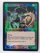 Tethered Skirge - NM Foil - Magic the Gathering MTG - Urza's Legacy M-157