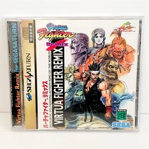 Virtua Fighter Remix - NTSC-J Japanese - Sega Saturn - Free Postage! - Picture 1 of 3