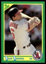 1990 Score Brian Downing California Angels #26