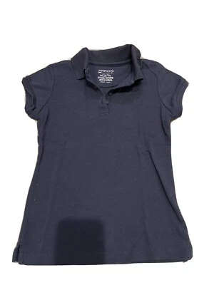Uniforme Escolar Niñas Azul Marino Manga Corta Cuello GEORGE Camisa Polo Top Foto 1 de 4
