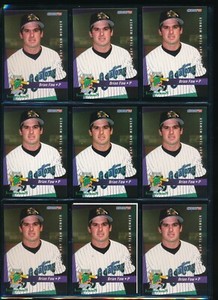 lot (10) 1995 Choice #22 Brian Faw Norwich Navigators (DL52) SWSW6