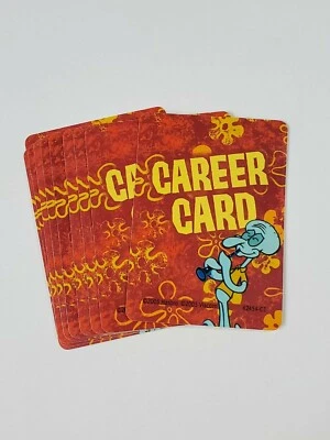 The Game of Life Game SpongeBob SquarePants 2005 Replacement CAREER Cards 10 - Image 1 of 4