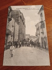 1928 Castelvetere Valfortore - Benevento - via del Sannio (foto Penza)