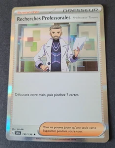 Carte Pokémon N°190/198 Recherches Professorales HOLO - Ecarlate & Violet - VF - Imagen 1 de 2
