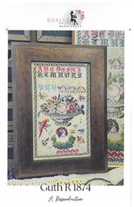 Guth R 1874~Quaint Rose Needle Arts - Picture 1 of 1