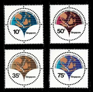 Singapore 1980 - ASEAN Submarine Cable Network - Set of 4v - Scott 356-59 - MNH - Picture 1 of 1