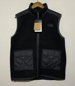 The North Face Royal Arch Men’s Full-Zip Fleece Vest Medium Black $149 NWT - Picture 1 of 10