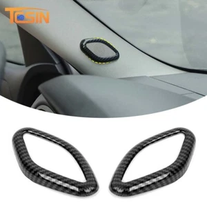 Carbon Fiber A-pillar Speaker Trim For Chevy Suburban Tahoe Sierra YUKON 2007-13 - Picture 1 of 17